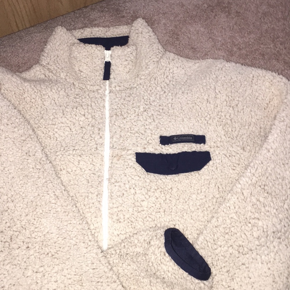 Thick Colombia fleece zip up